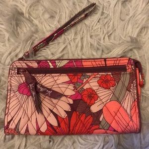 Vera Bradley Bohemian Blooms Wristlet